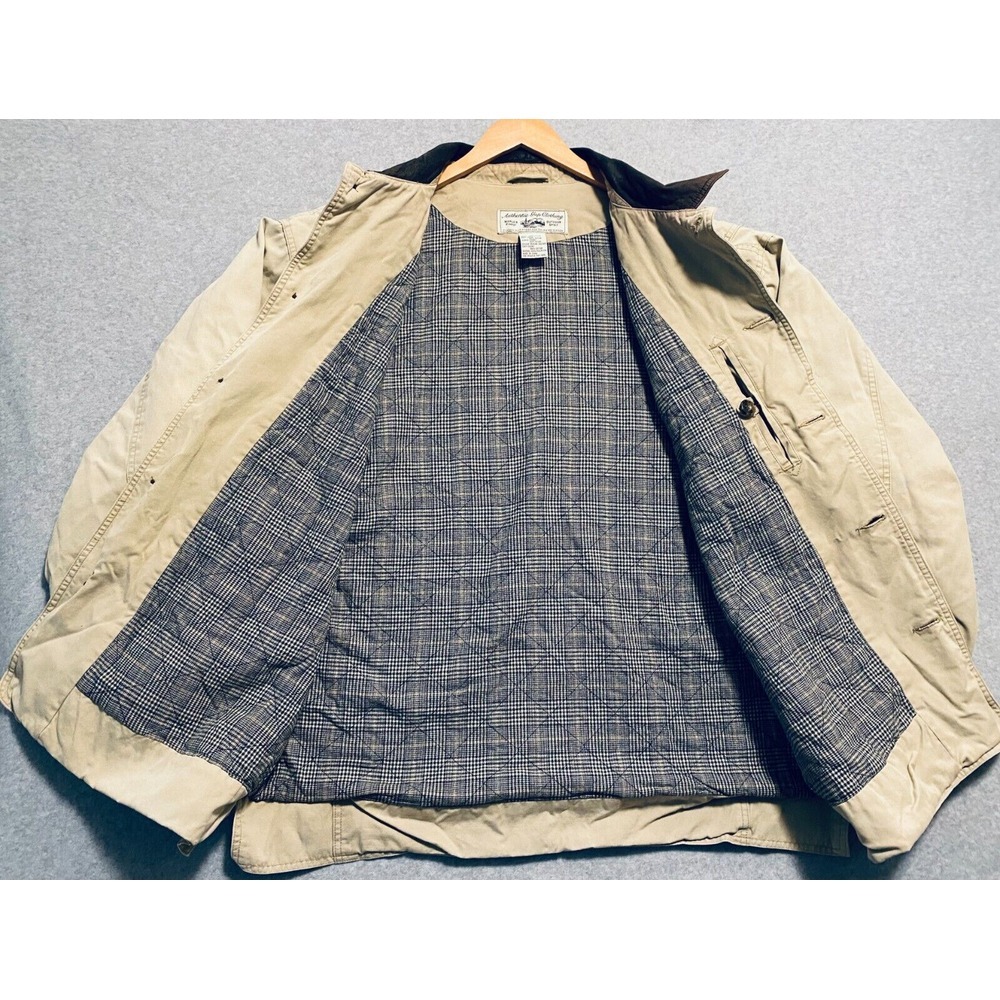 VTG Authentic Gap Barn Chore Coat Men's XL Beige Cotton Classic Outdoor Spirit - Picture 10 of 16